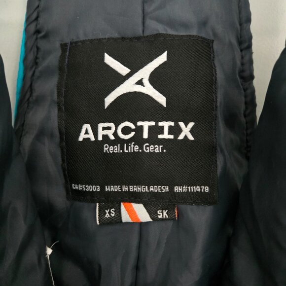 Arctix Teal Kids Snowsuit Size XS 5K Blue Gear Warm Dry Cozy Sledding Skiing - Picture 5 of 9